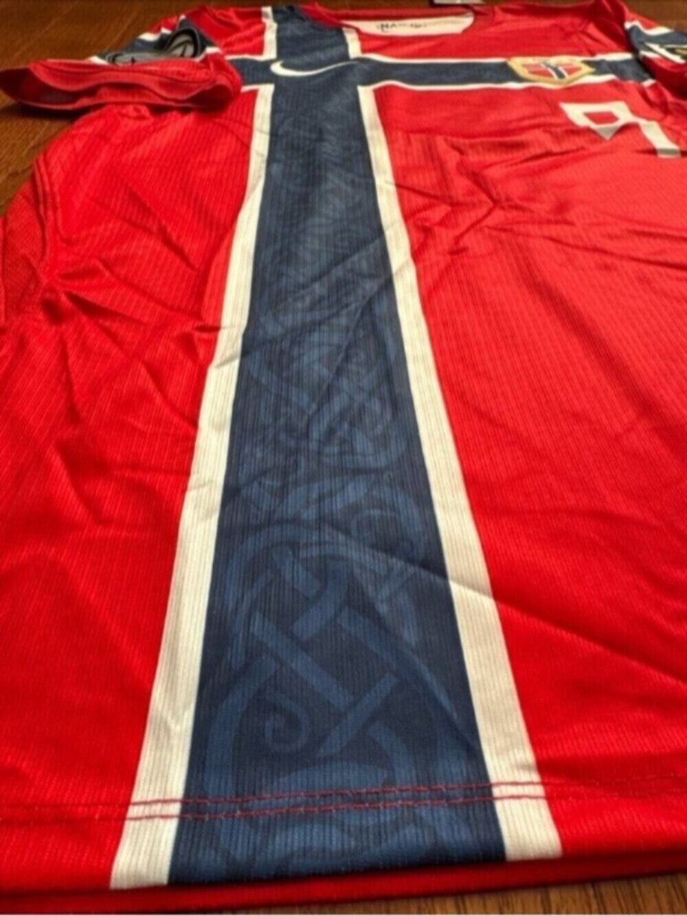Norway Home Soccer Jersey Haaland #9 World Cup 2026 - Picture 6 of 15